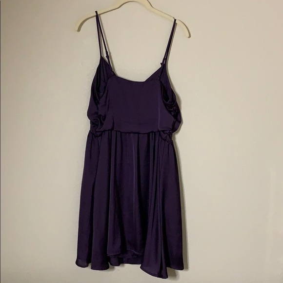 EVERYTHING MUST GO Love fire dark purple dress - Picture 3 of 3